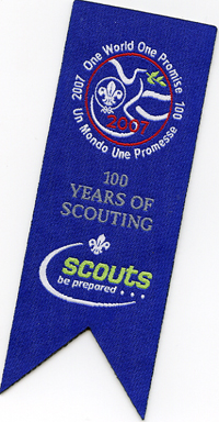 Scout Woven Book Mark