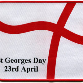 St Georges Day Mouse Mat 19.5cm x 16.5cm