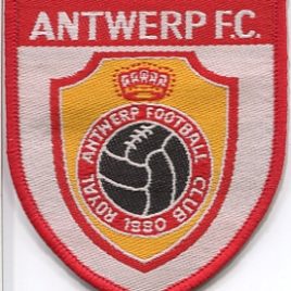 Antwerp F.C. Sew On Woven Badge 7.6cm x 6.3cm