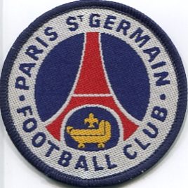 Paris St Germain Sew On Woven Badge 7.5cm Circle