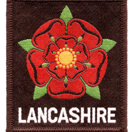 Lancashire Woven Badge